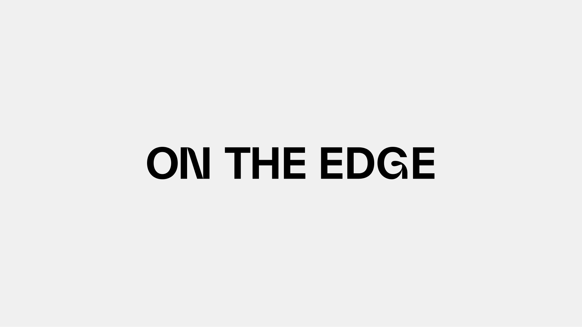 On the Edge