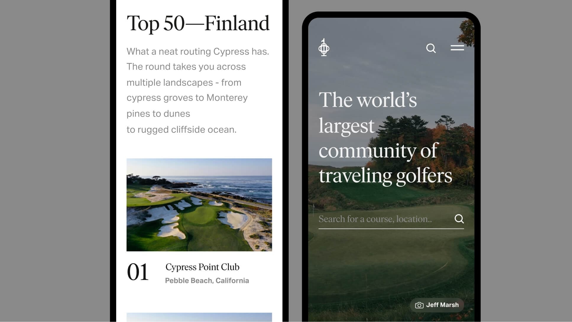 Top 100 Golf Courses